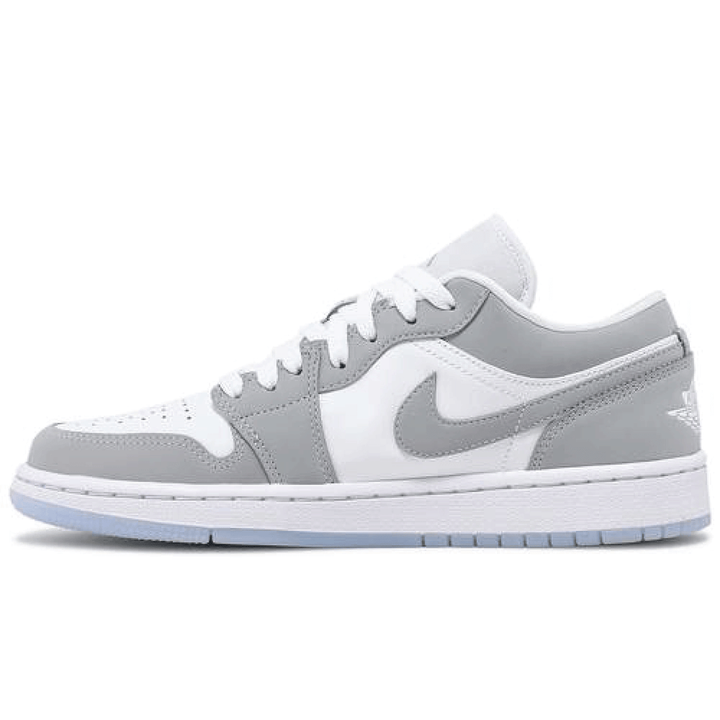 Air Jordan 1 Low White Wolf Grey Womens