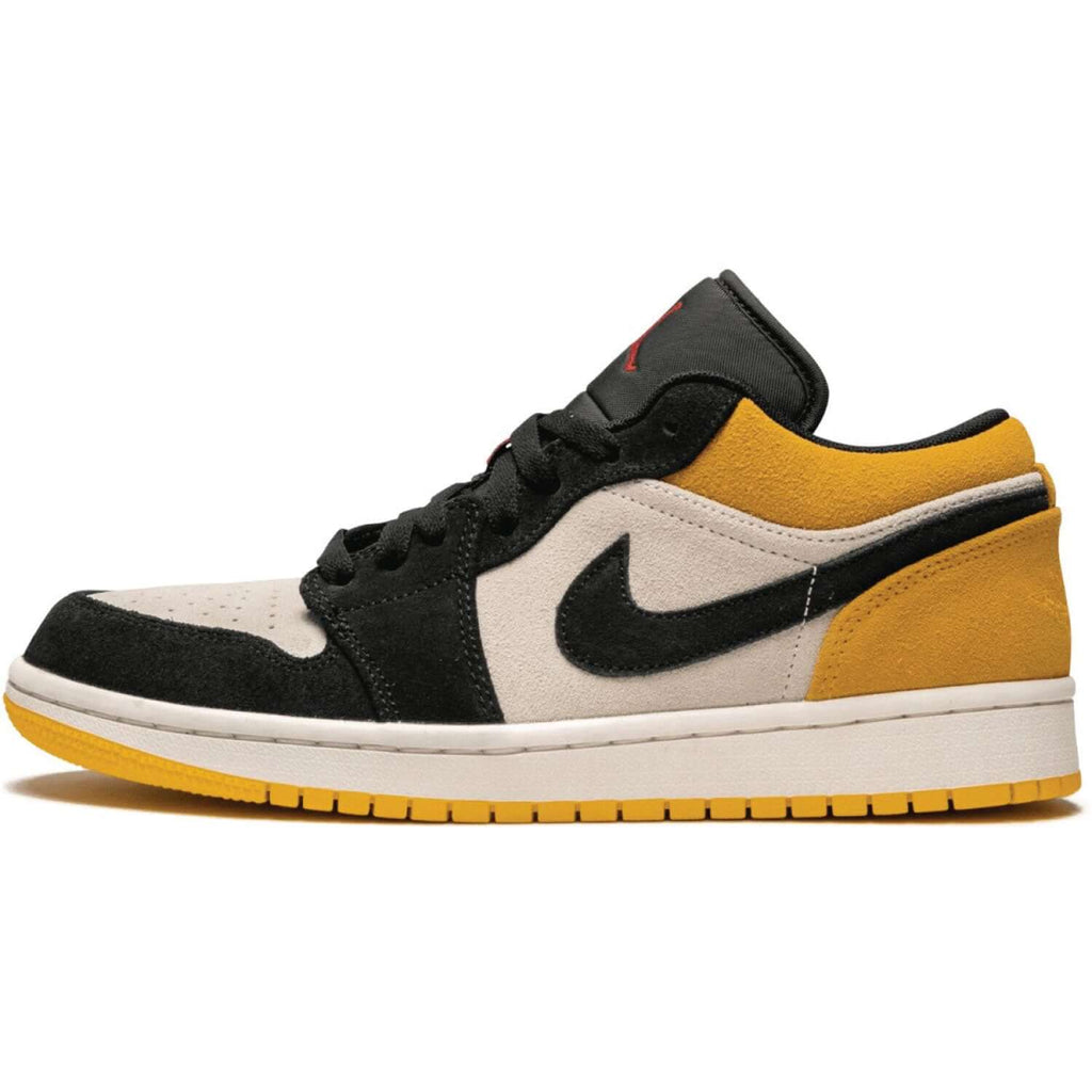 Air Jordan 1 Low Sail 'University Gold Black'