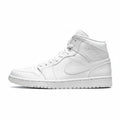 Air Jordan 1 Mid Triple White