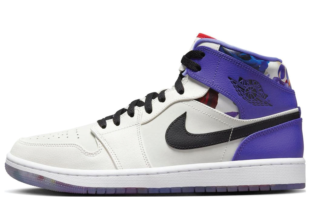 Air Jordan 1 Mid SE Valentine's Day Flowers