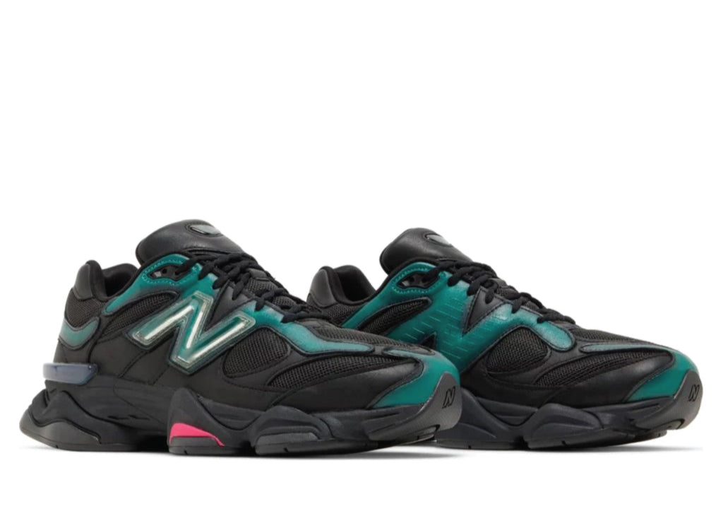 New Balance 9060 Mowalola Burglarwear Black Teal Pink