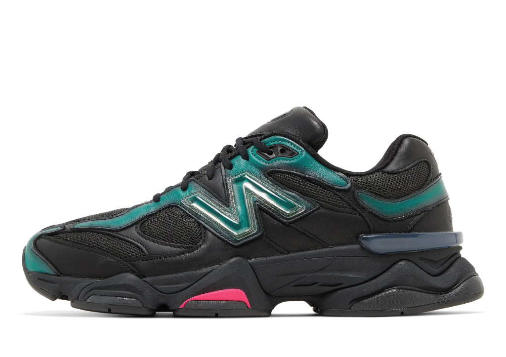 New Balance 9060 Mowalola Burglarwear Black Teal Pink
