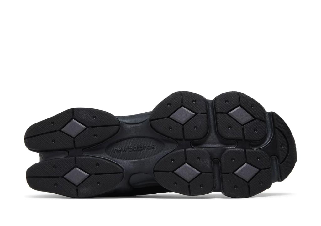 New Balance 9060 Triple Black Leather