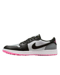 Air Jordan 1 Low Spikeless Golf Shoes White/Sequoia/Light Pumice/Pink Glow